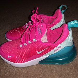COPY - NIKE AIR MAX 270 GS PINK/TEAL